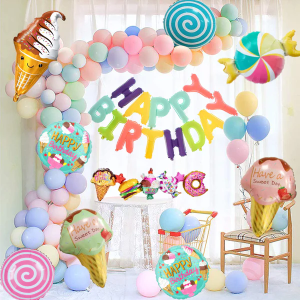 Ice Cream Theme Birthday Party Decorations