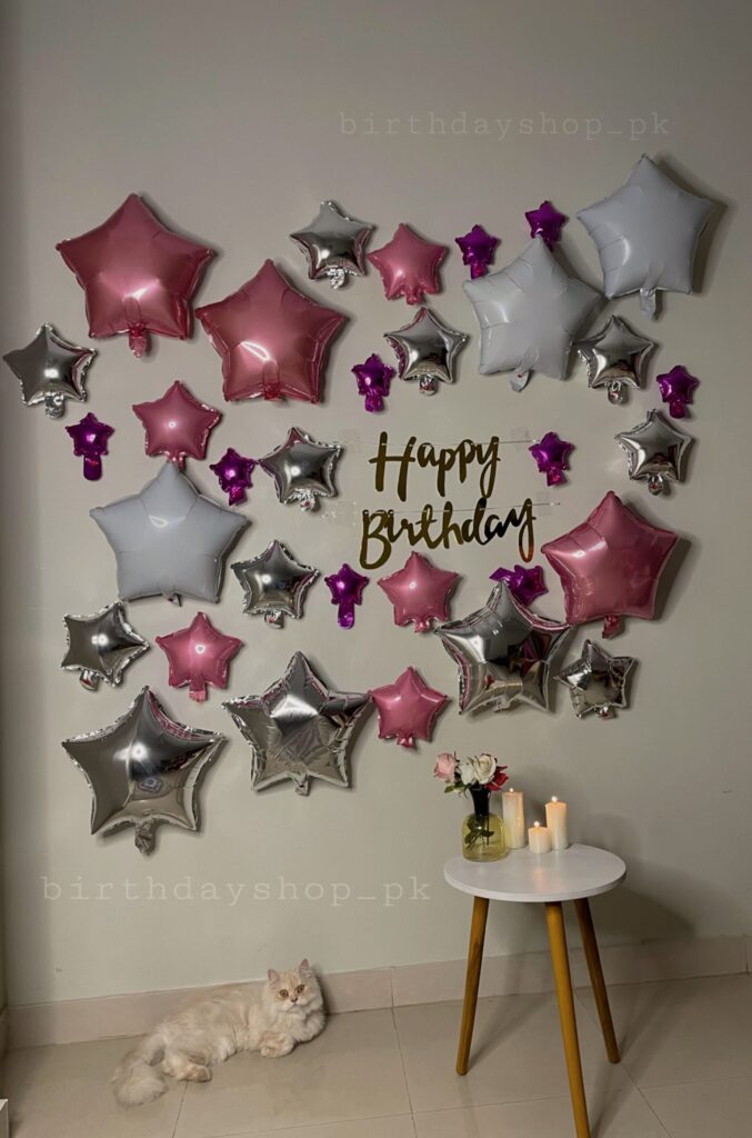 Stars birthday decor package#1